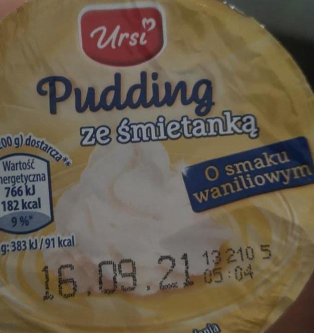 Zdjęcia - Pudding ze śmietanką Ursi