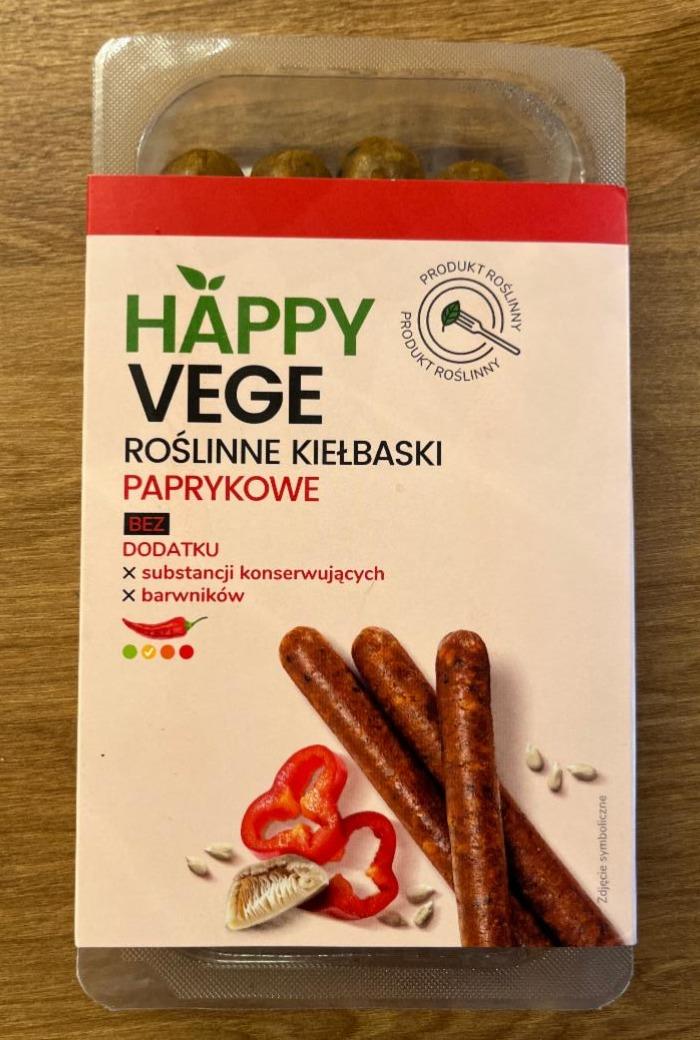 Zdjęcia - Roślinne kiełbaski paprykowe Happy Vege