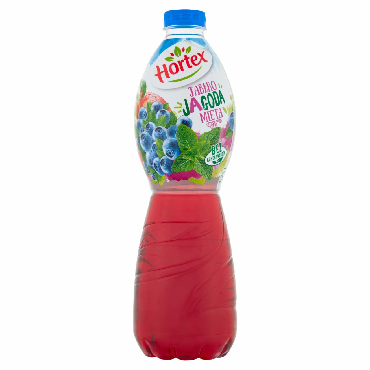 Zdjęcia - Hortex Napój wieloowocowy jabłko jagoda mięta 1,75 l