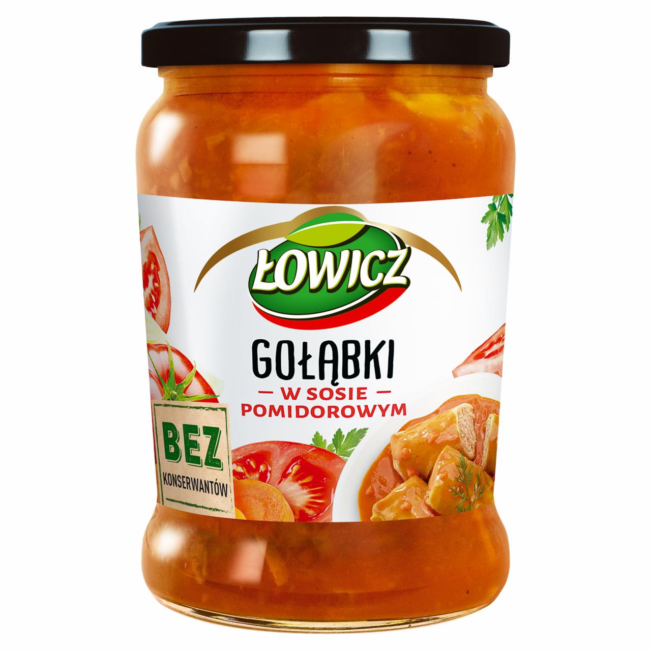 Zdjęcia - Łowicz Gołąbki w sosie pomidorowym 580 g