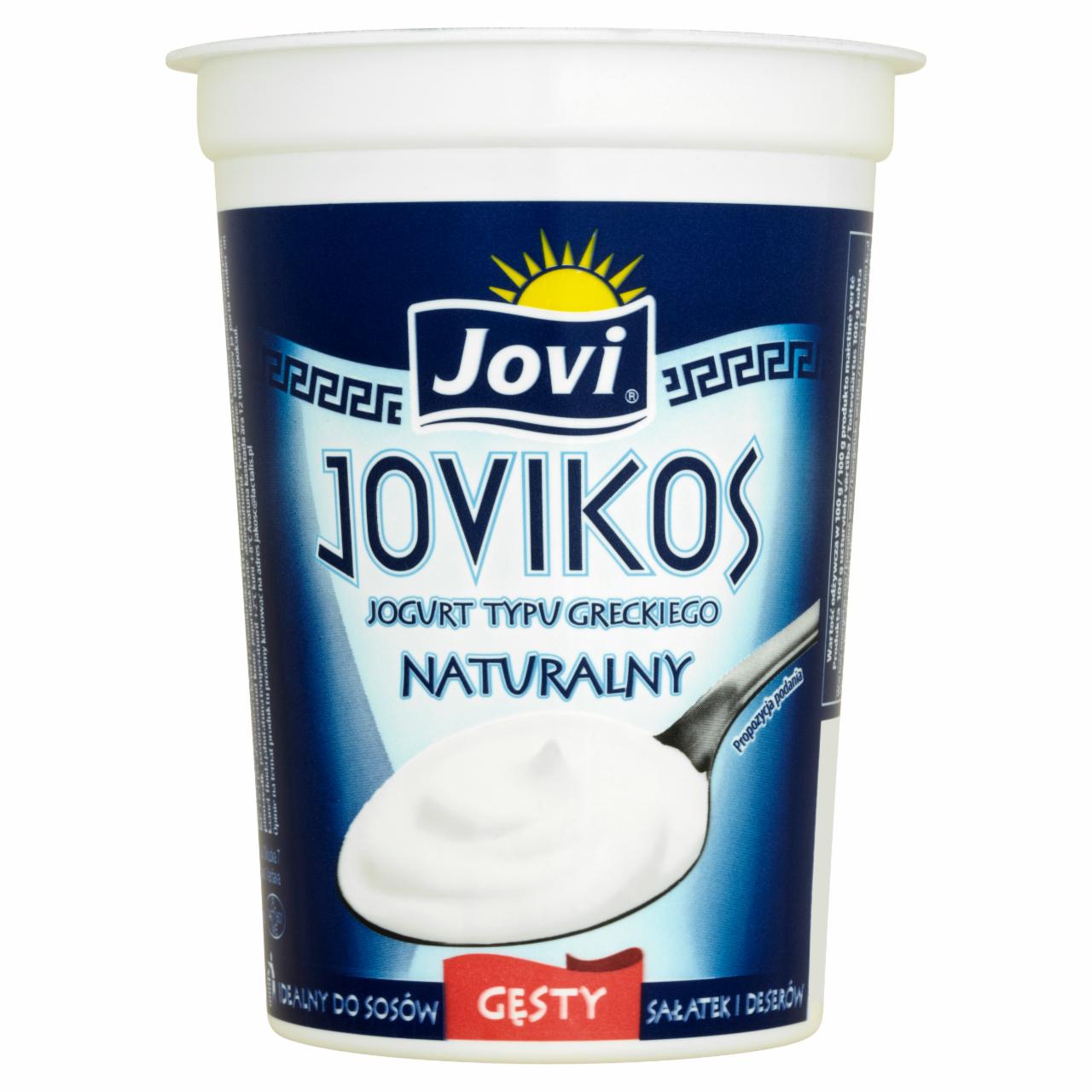 Zdjęcia - Jovi Jovikos Jogurt typu greckiego naturalny 500 g