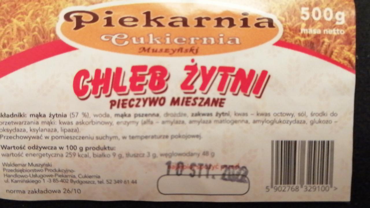 Zdjęcia - Chleb żytni pieczywo mieszane Muszyński