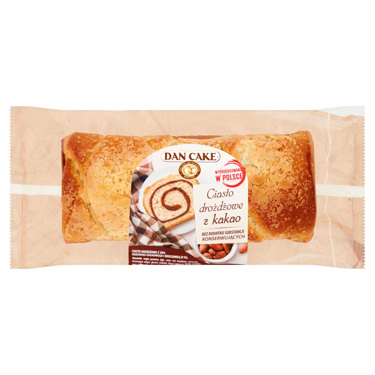 Zdjęcia - Dan Cake Ciasto drożdżowe z kakao 450 g