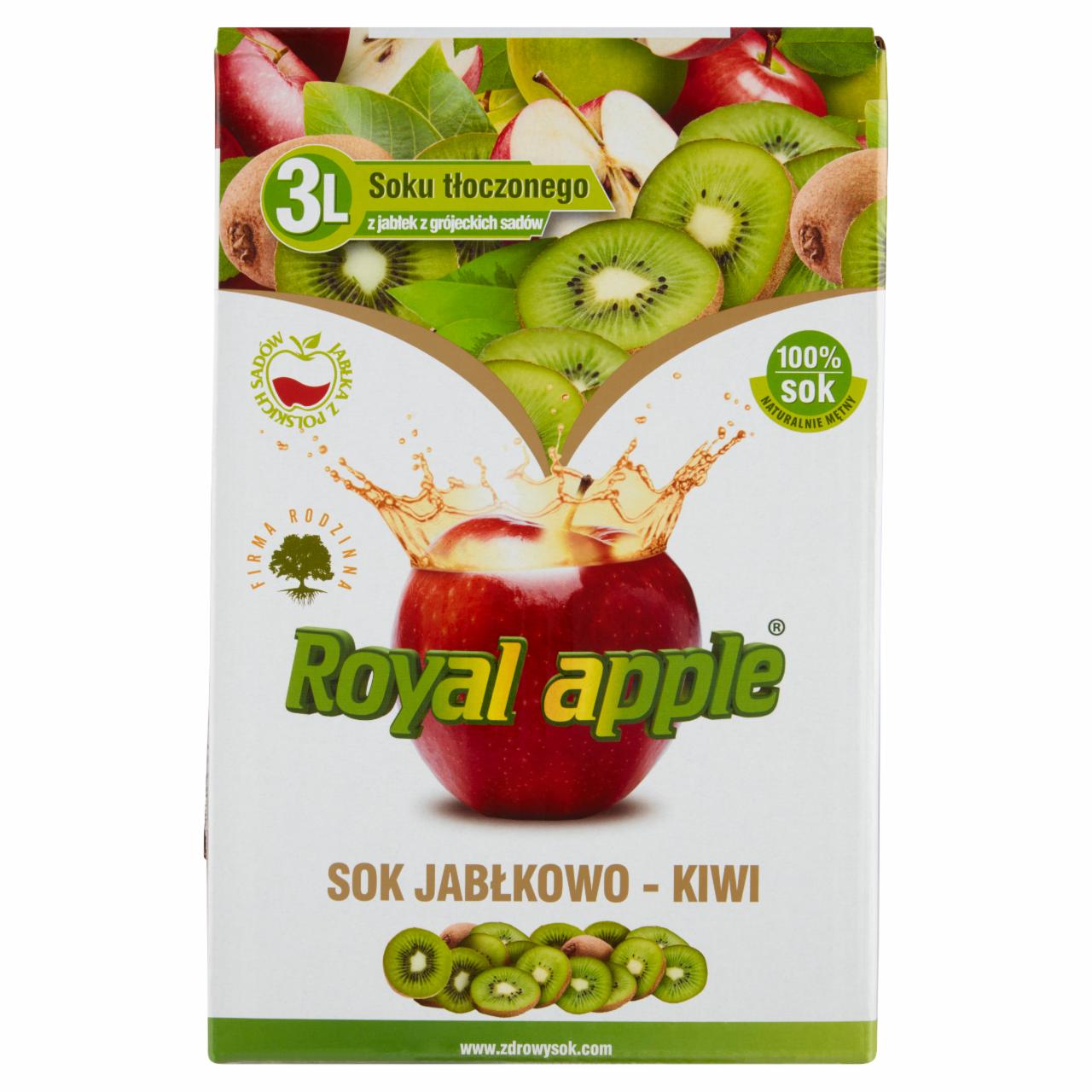 Zdjęcia - Sok jabłkowo-kiwi Royal apple