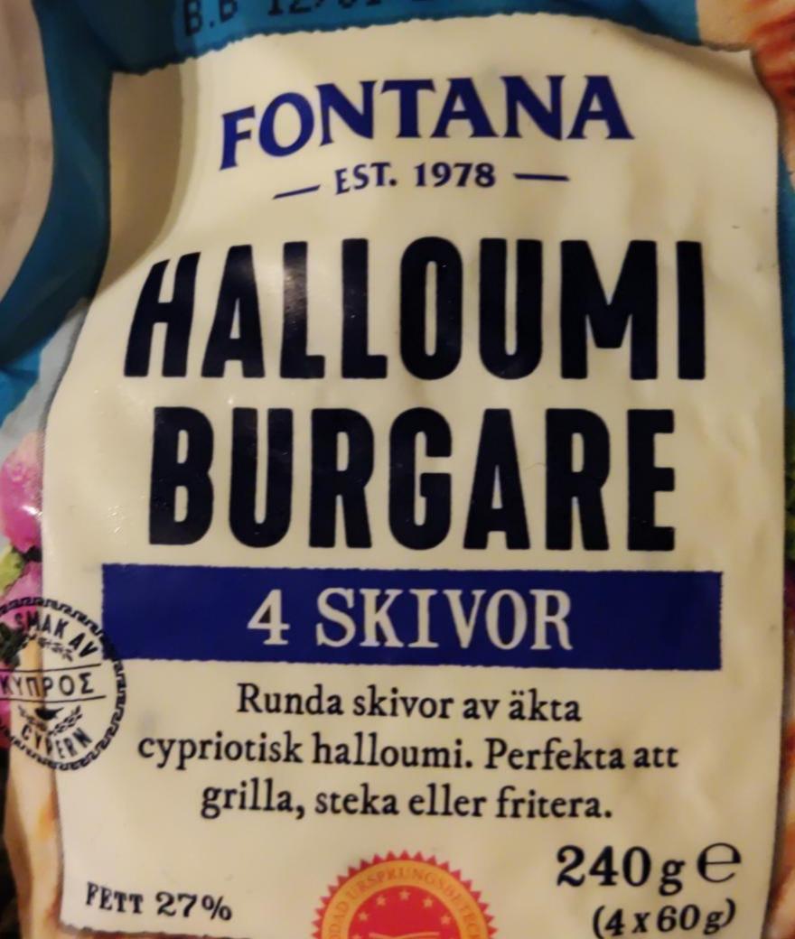 Zdjęcia - halloumi burgare Fontana