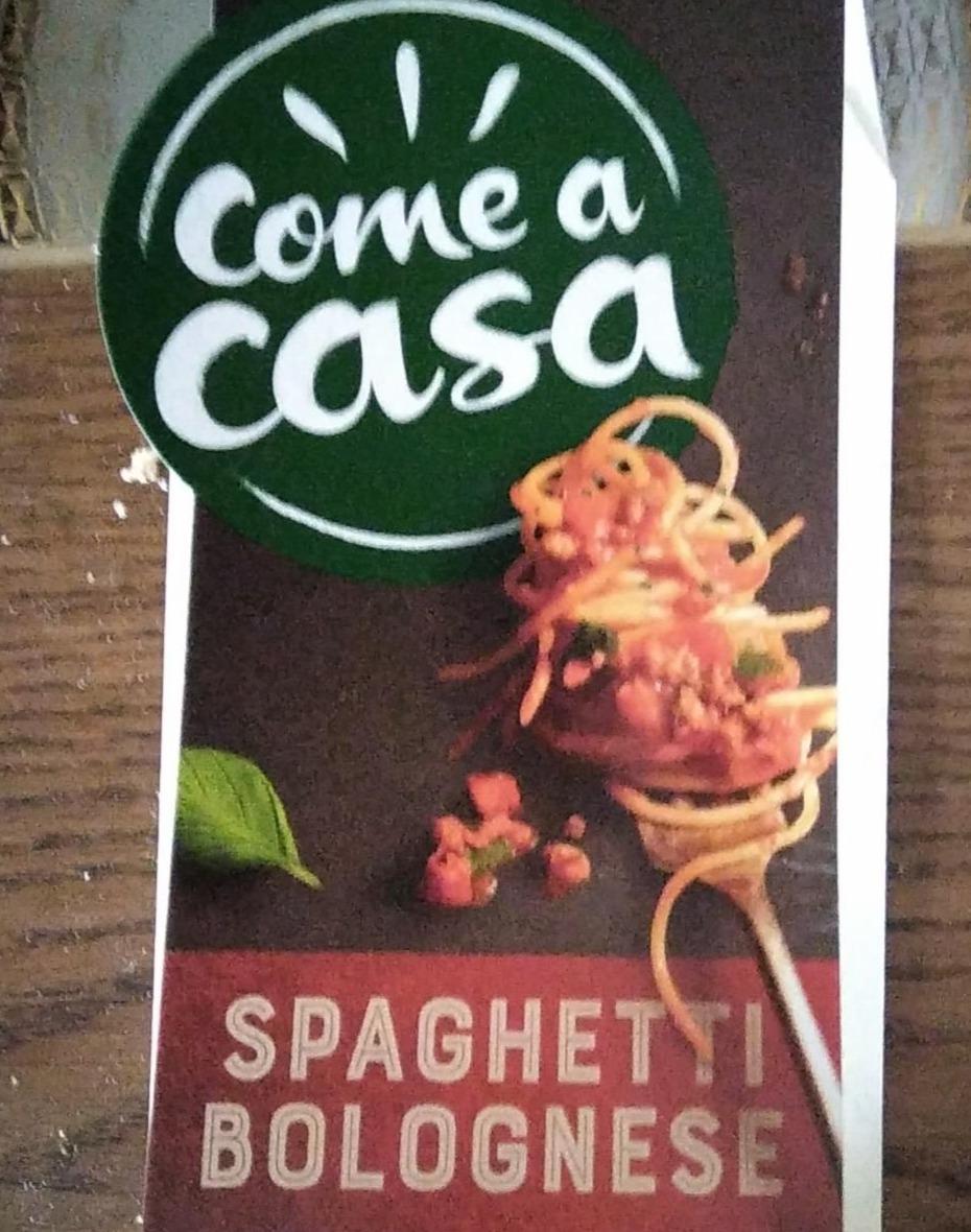 Zdjęcia - Spaghetti bolognese Come a casa