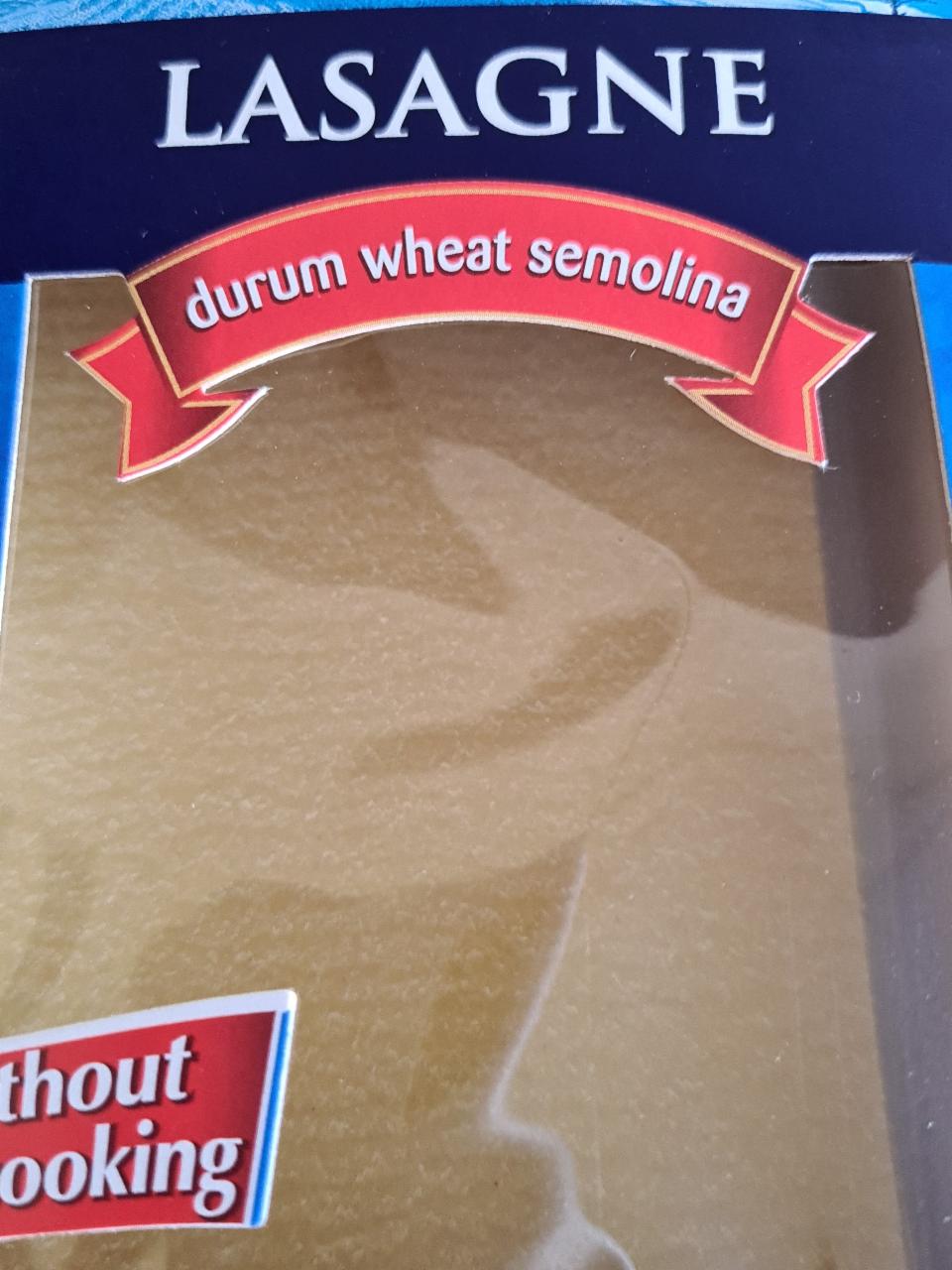Zdjęcia - lasagne durum wheat semolina