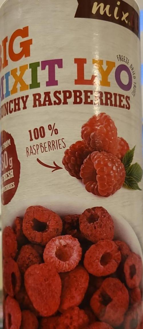 Zdjęcia - Big Crunchy Lyo Raspberries Mixit
