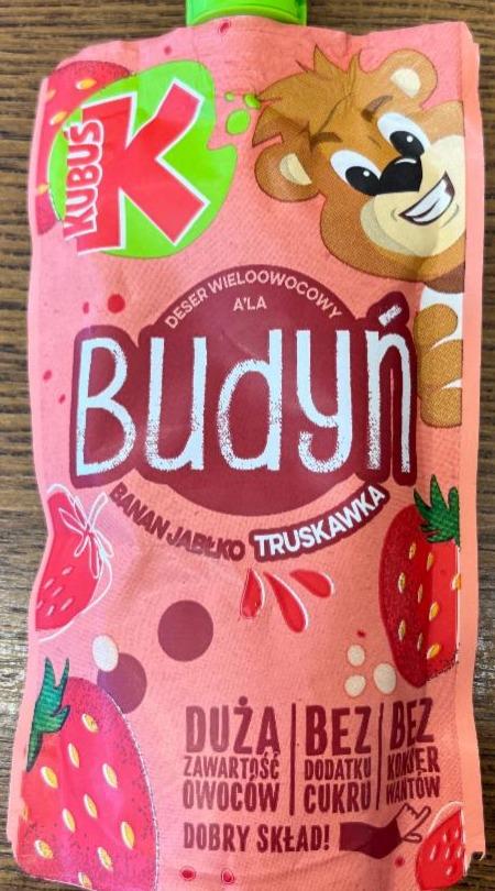 Zdjęcia - Budyń banan jabłko truskawka Kubuś