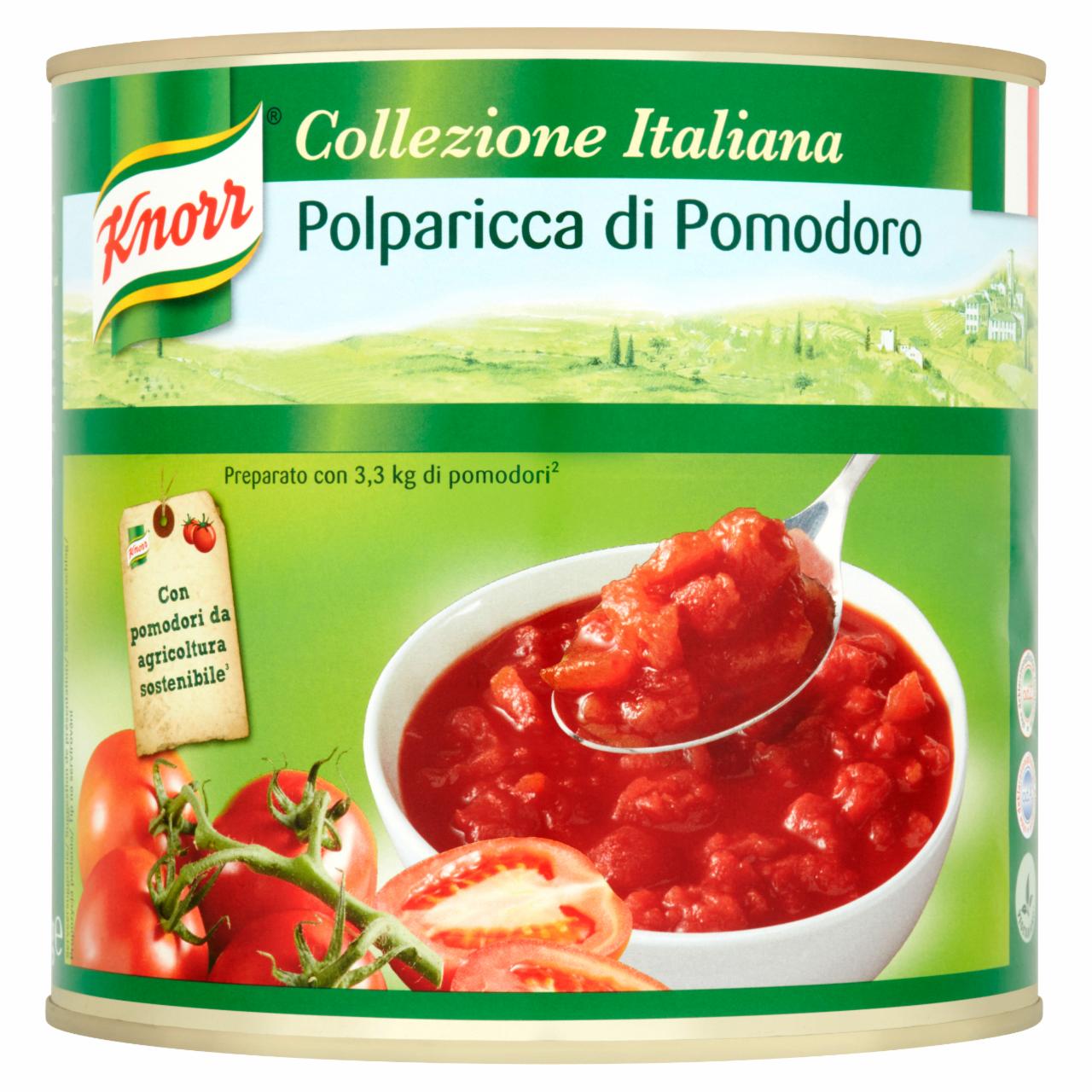 Zdjęcia - Knorr Pomidory pokrojone w kostkę w soku 2,55 kg