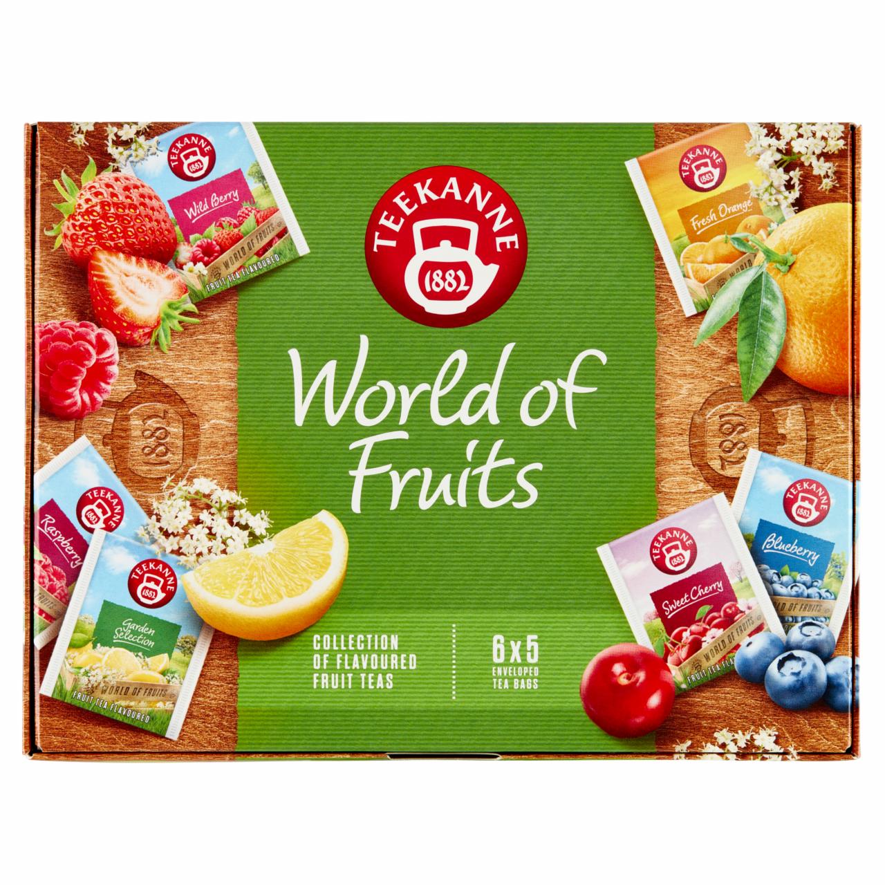 Zdjęcia - Teekanne World of Fruits Collection Mieszanka herbatek owocowych 68,75 g (6 x 5 torebek)