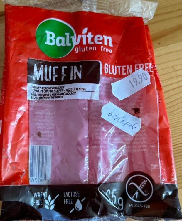 Zdjęcia - Muffin ciemny z kawałkami czekolady Balviten