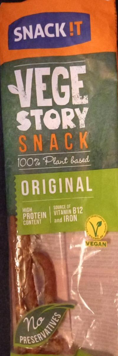 Zdjęcia - Vege story snack Snack it!