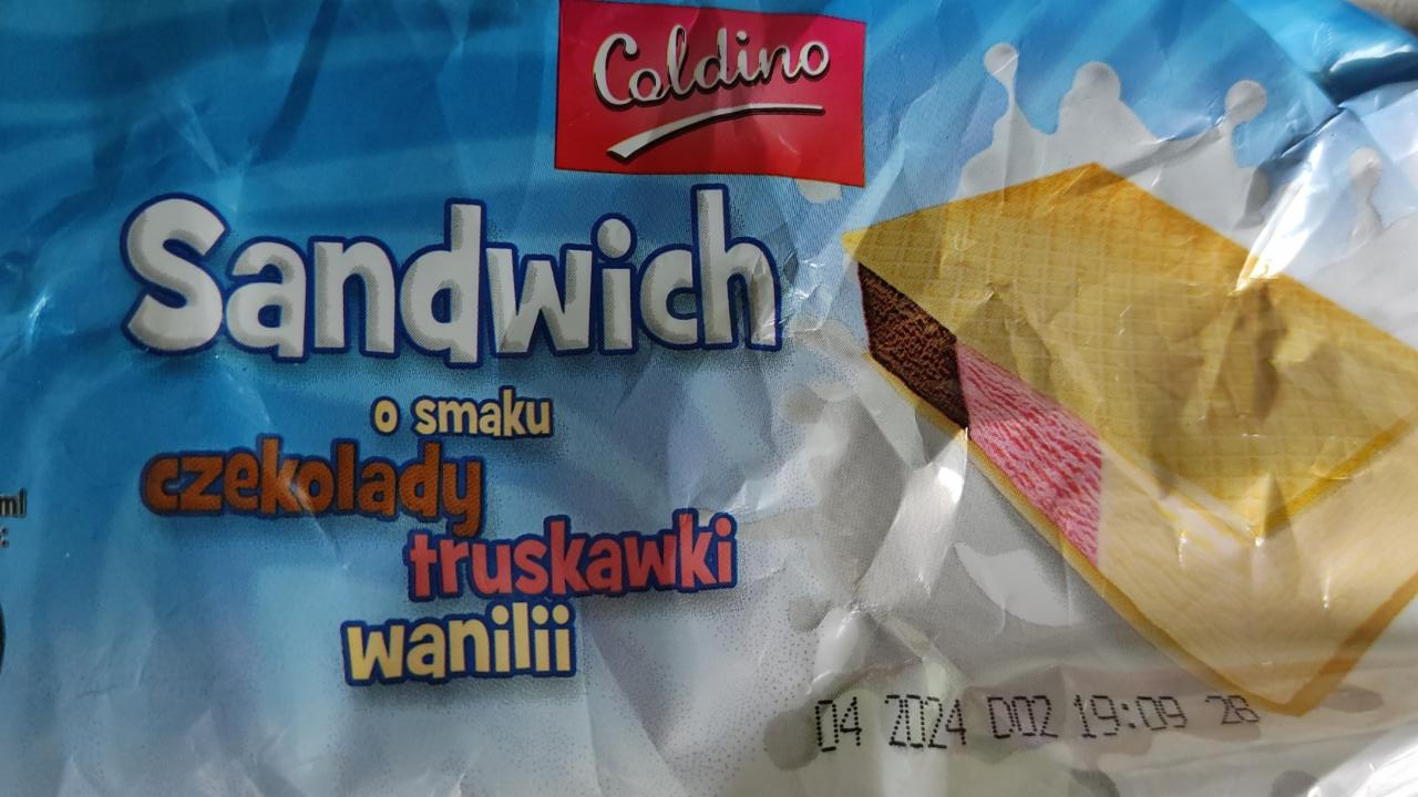 Zdjęcia - lody sandwich coldino