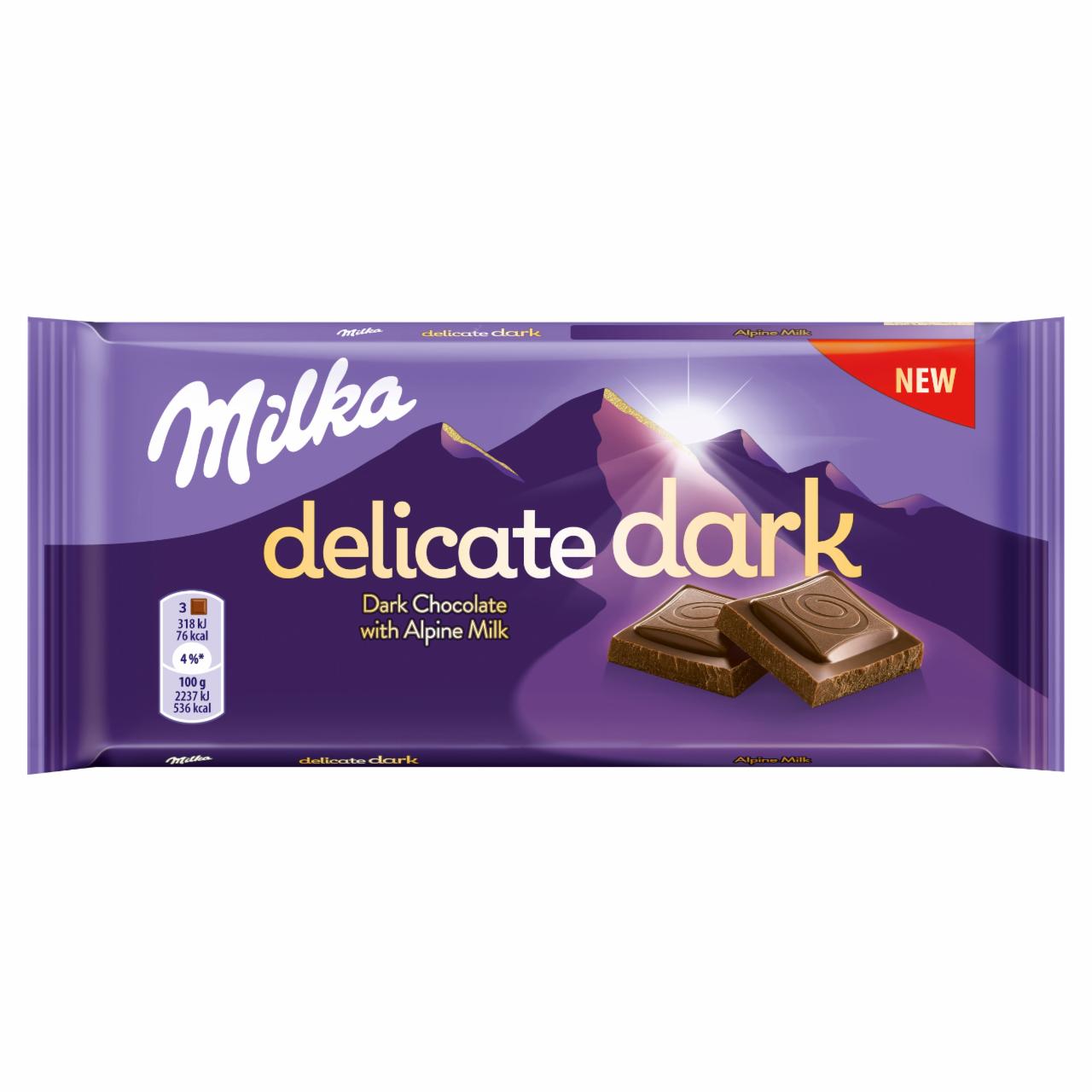 Zdjęcia - Delicate Dark Milka