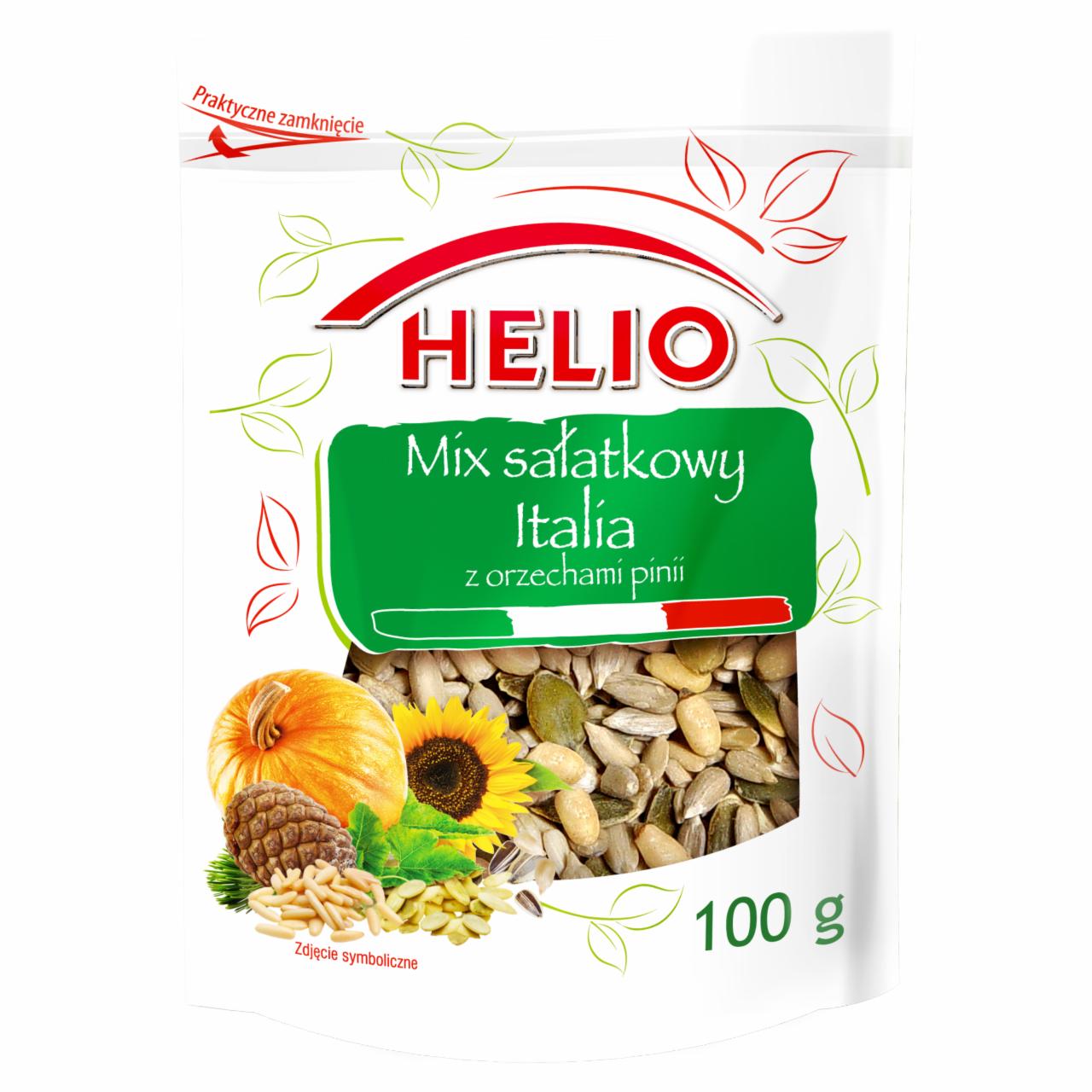 Zdjęcia - Helio Mix sałatkowy Italia z orzechami pinii 100 g