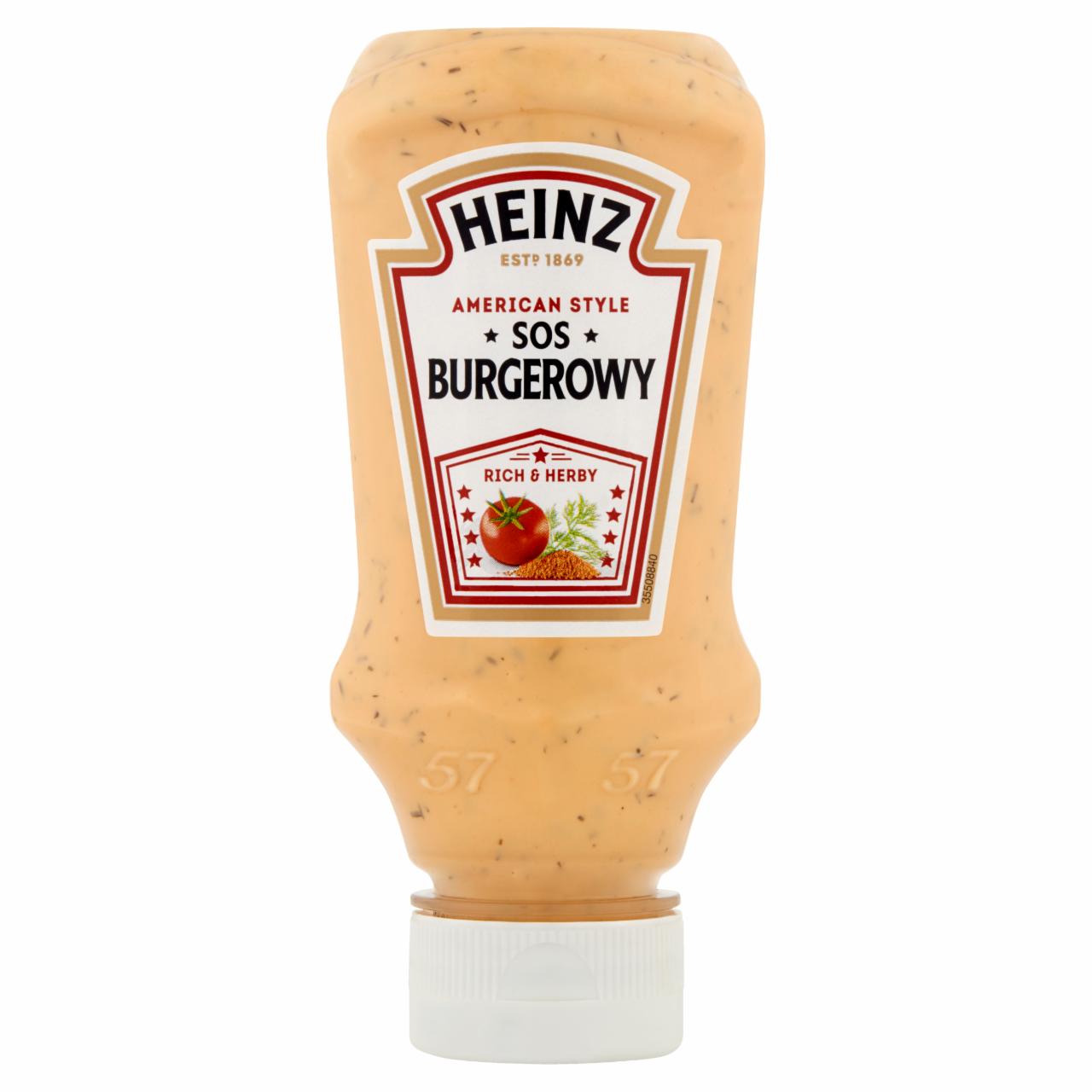 Zdjęcia - Heinz American Style Sos burgerowy 230 g