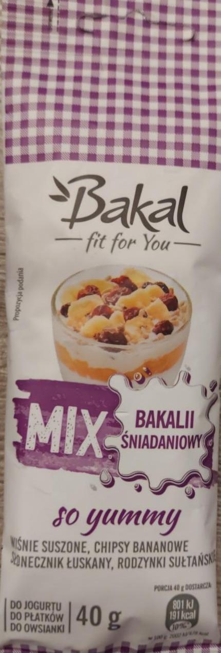 Zdjęcia - Mix bakalii śniadaniowy so yummy Bakal fit for you