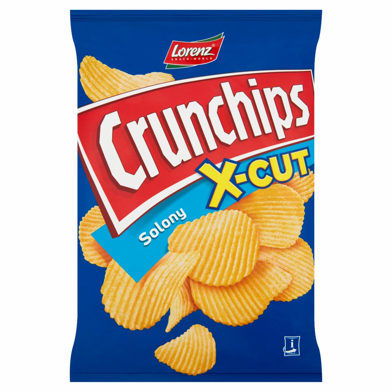 Zdjęcia - X-Cut Chipsy ziemniaczane solony Crunchips