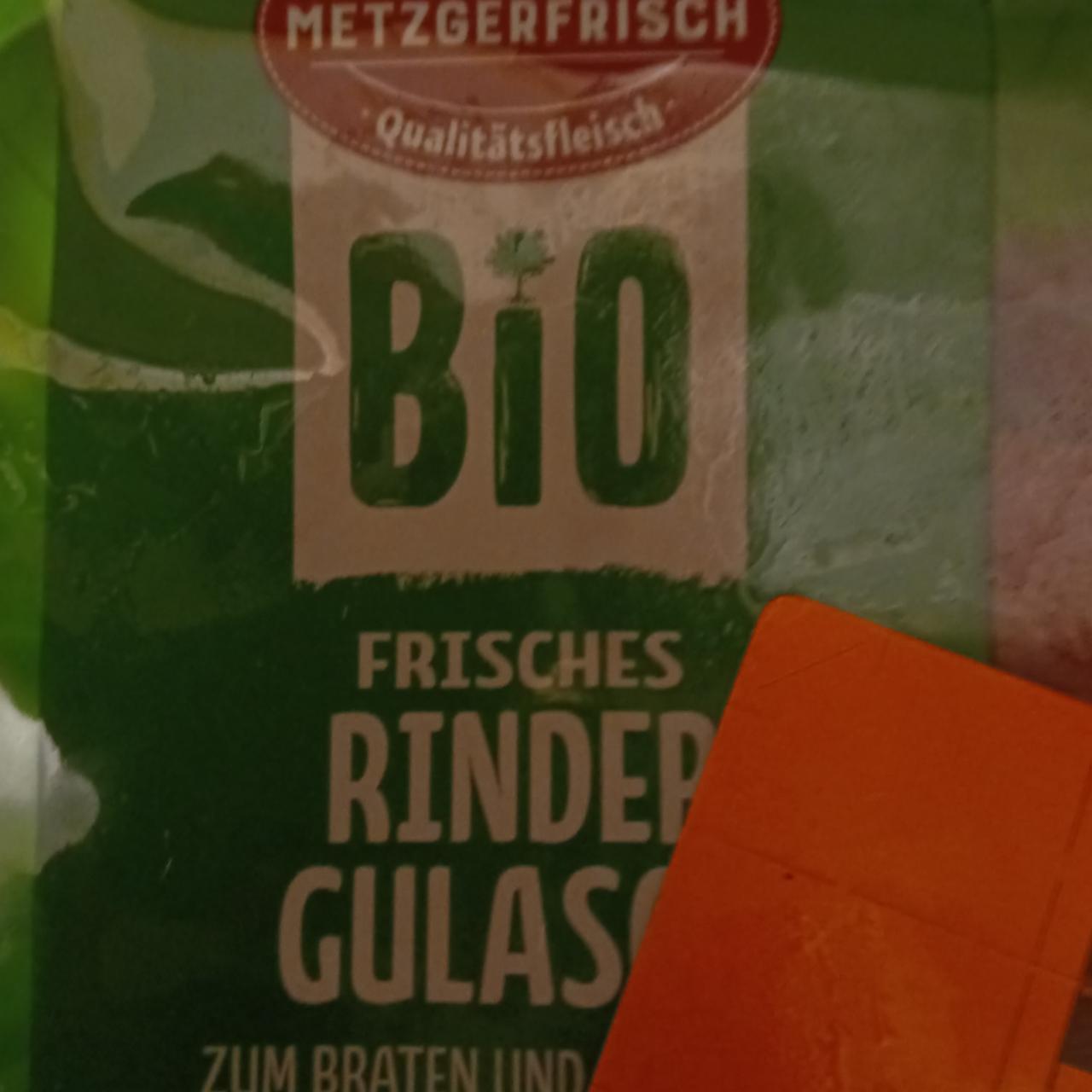 Zdjęcia - Bio Rinder Gulasch Metzgerfrisch