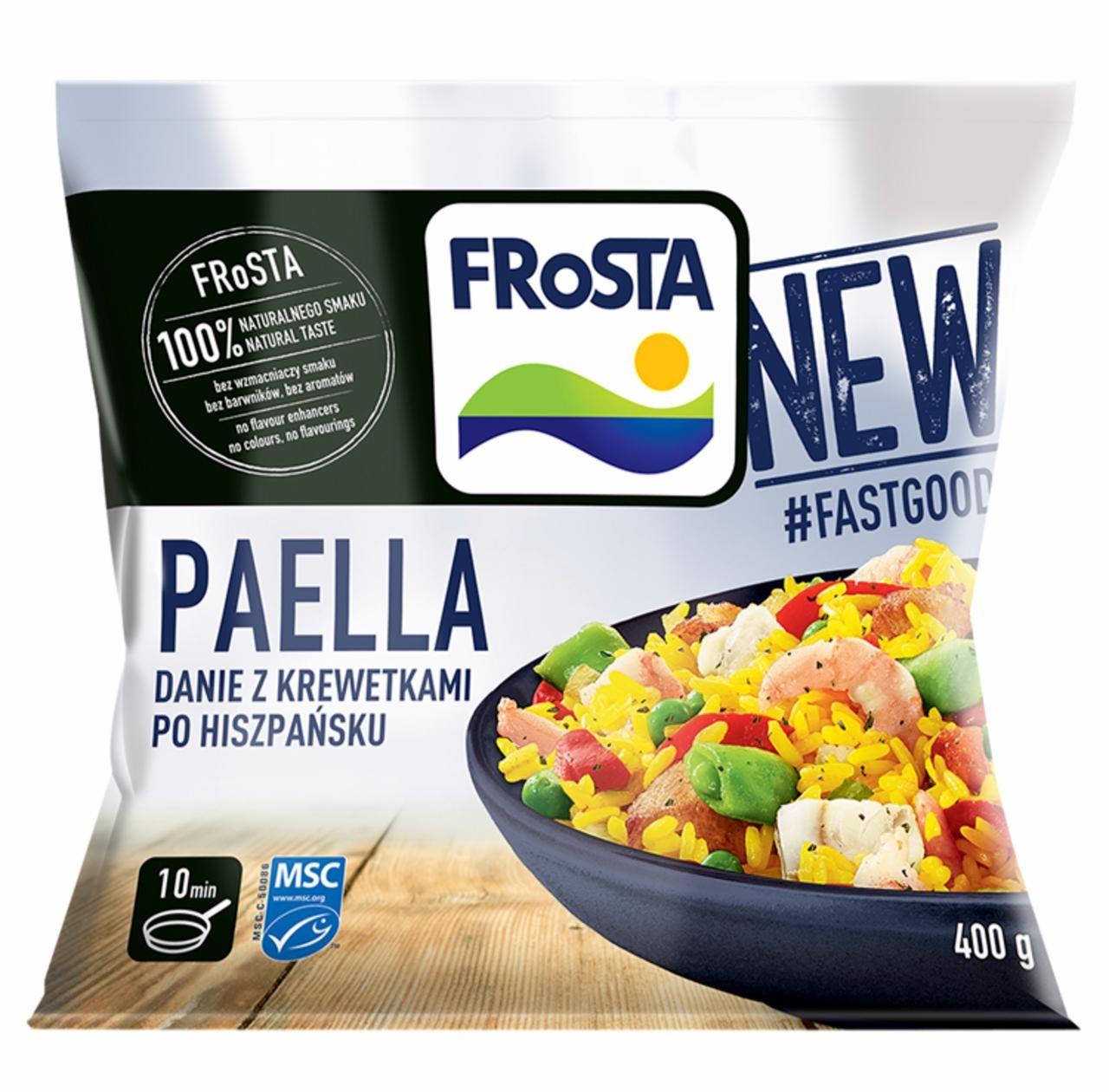 Zdjęcia - Paella Danie z krewetkami po hiszpańsku FRoSTA