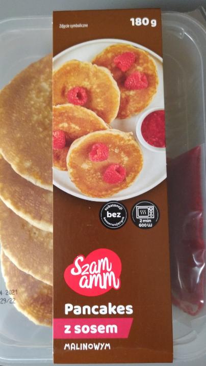 Zdjęcia - Pancakes z sosem malionowym Szam amm