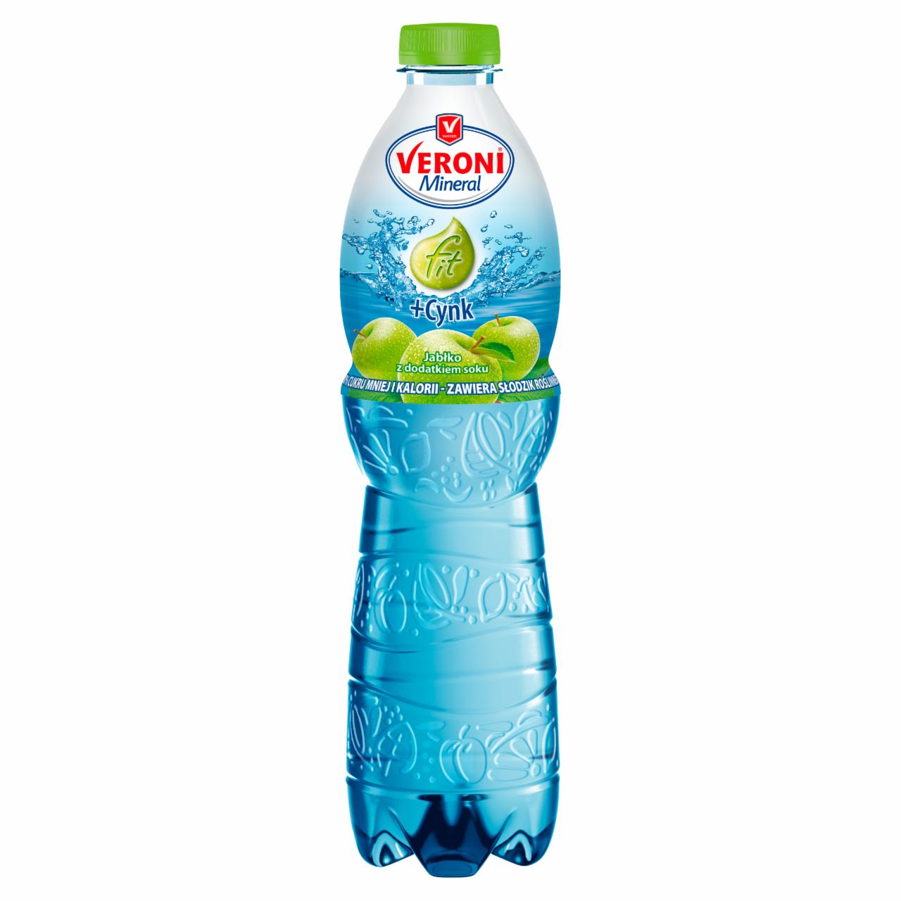 Zdjęcia - Veroni Mineral Fit Jabłko z dodatkiem soku Napój niegazowany 1,5 l