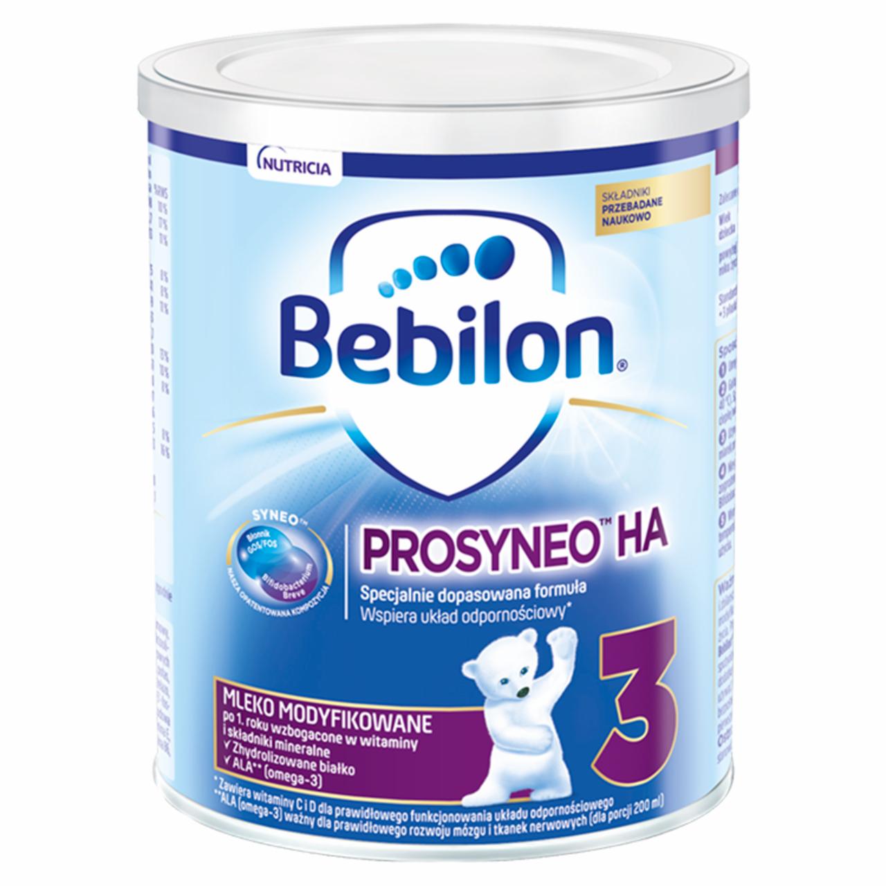 Zdjęcia - Bebilon Prosyneo HA 3 Mleko modyfikowane po 1. roku 400 g