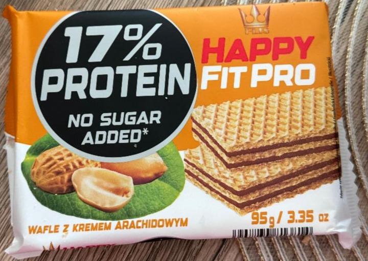 Zdjęcia - Wafle z kremem arachidowym Happy Fit Pro