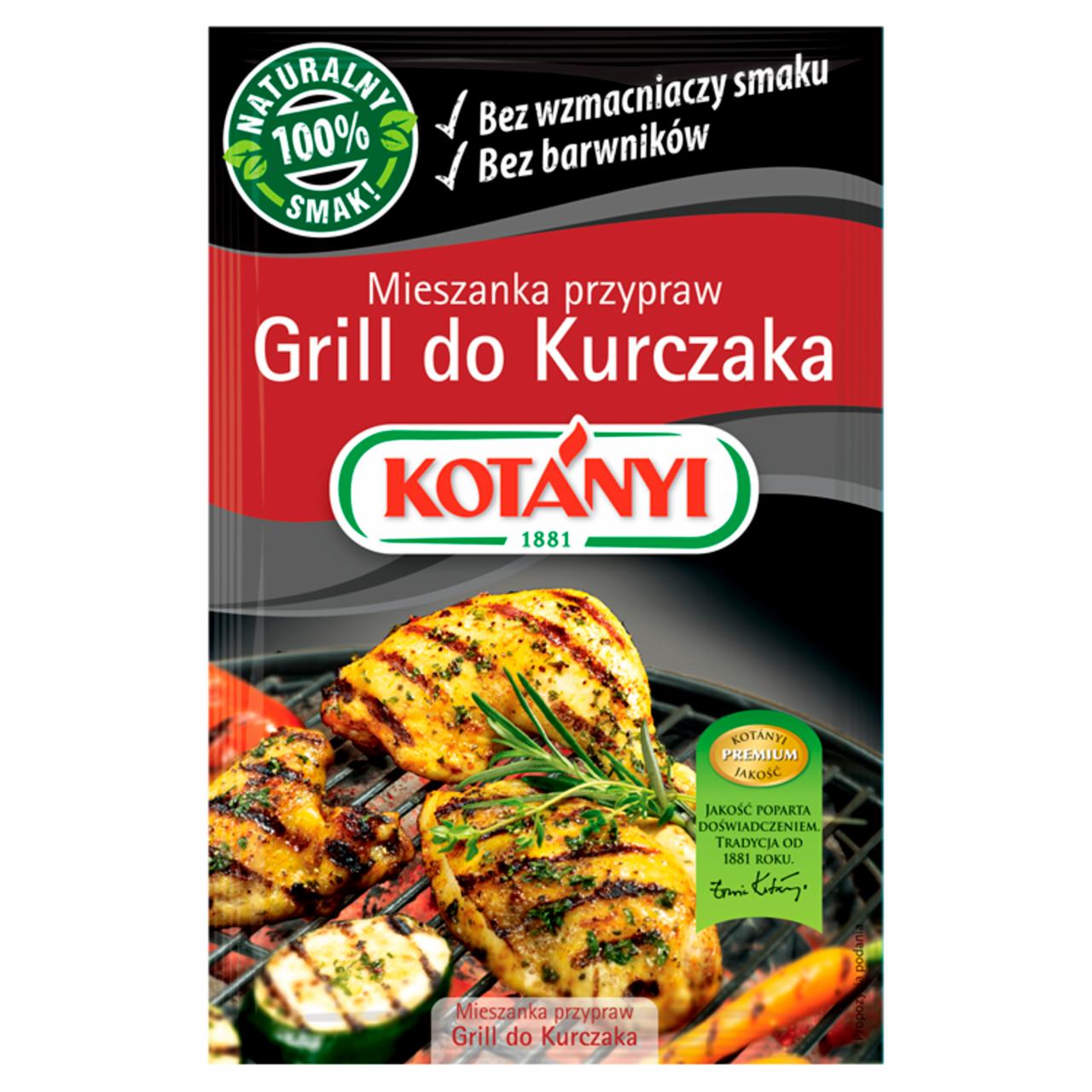 Zdjęcia - Kotányi Mieszanka przypraw Grill do Kurczaka 22 g