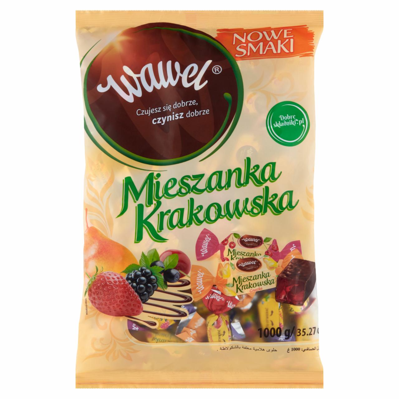 Zdjęcia - Wawel Mieszanka Krakowska Nowe smaki Galaretki w czekoladzie 1000 g