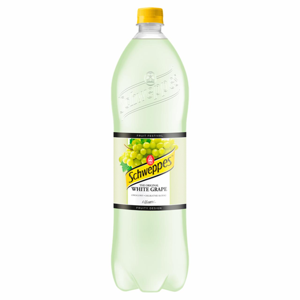 Zdjęcia - Schweppes White Grape Napój gazowany o smaku winogronowym 0,9 l