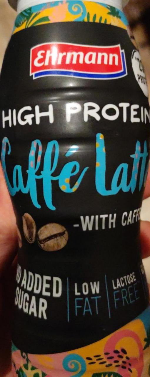 Zdjęcia - high protein caffé latte Ehrmann
