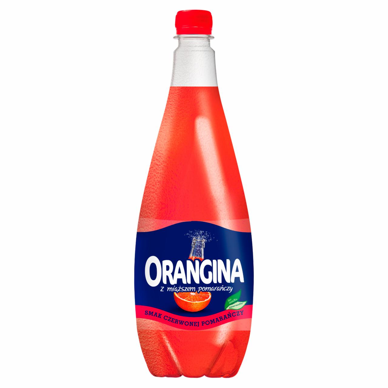 Zdjęcia - Orangina Napój gazowany smak czerwonej pomarańczy 1,4 l