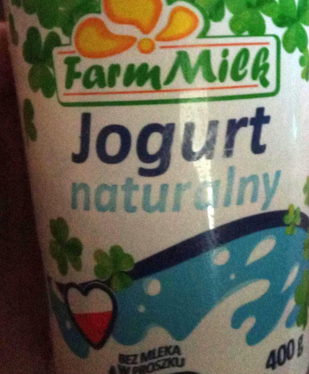 Zdjęcia - Jogurt naturalny FarmMilk