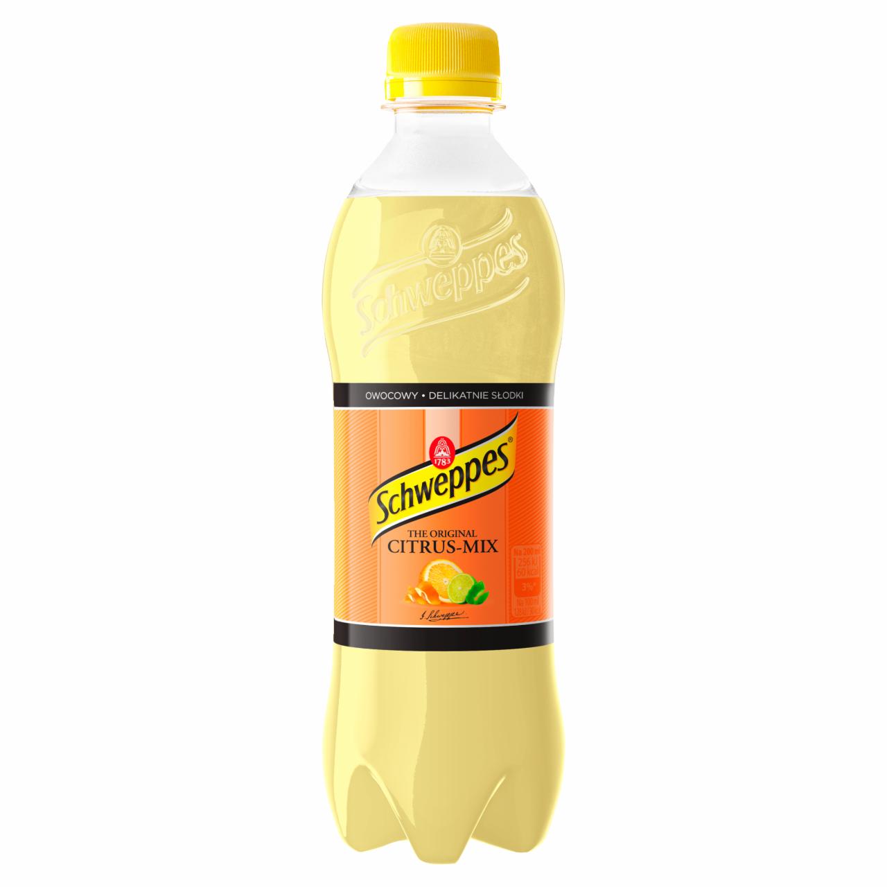 Zdjęcia - Schweppes Citrus-Mix Napój gazowany 0,45 l