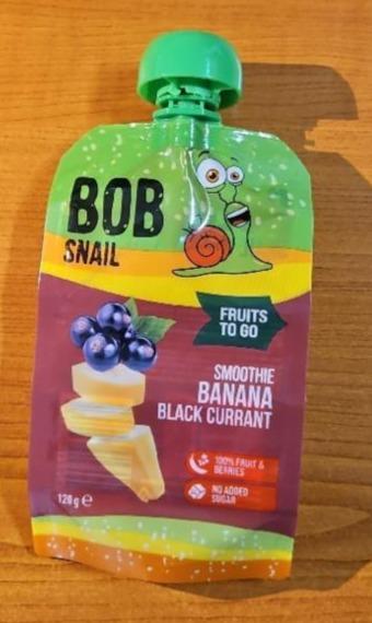 Zdjęcia - Smoothie banana black currant Bob snail