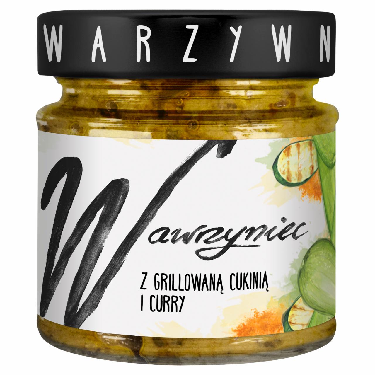 Zdjęcia - Pasta z grillowaną cukinią i curry Wawrzyniec