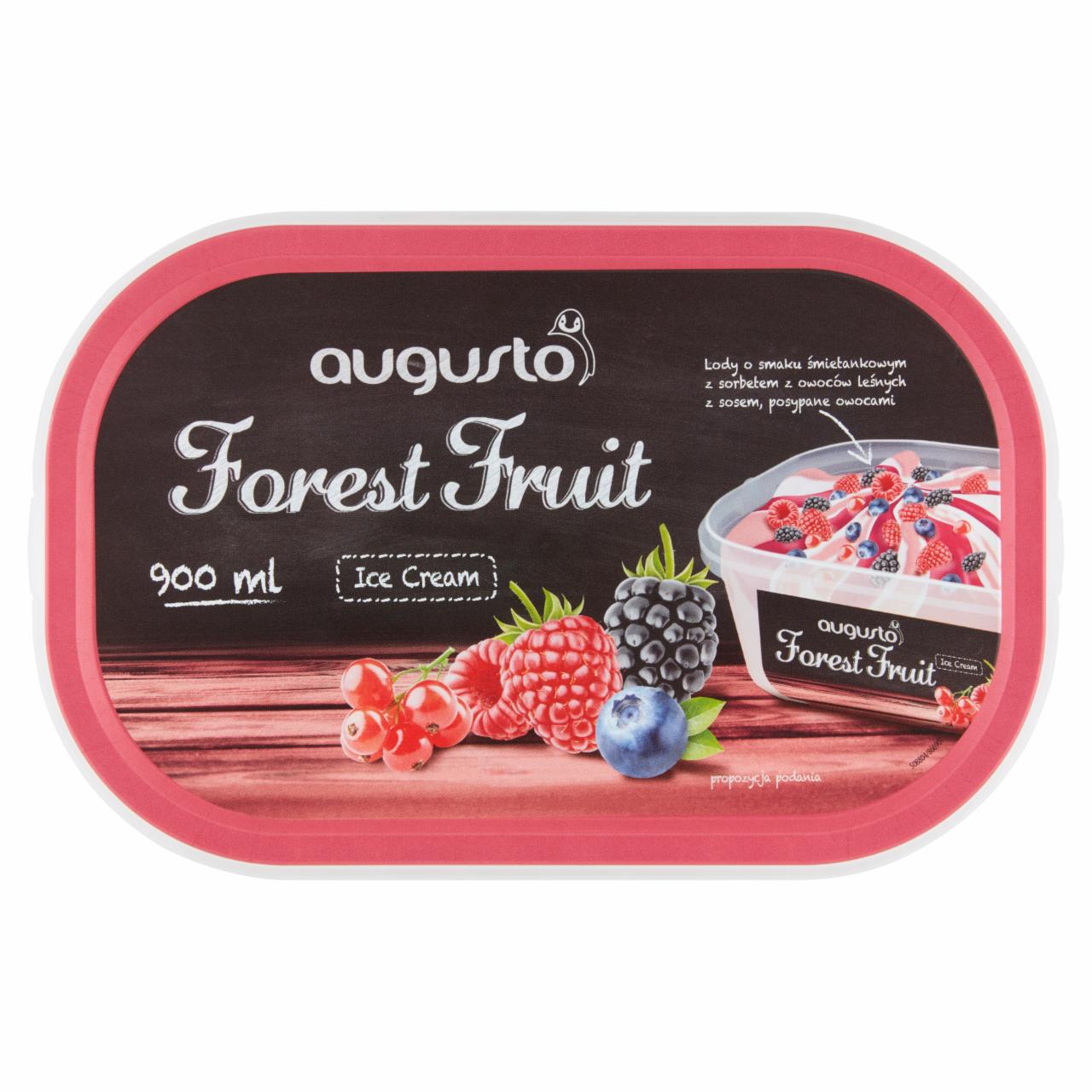 Zdjęcia - Forest Fruit Lody 900 ml Augusto