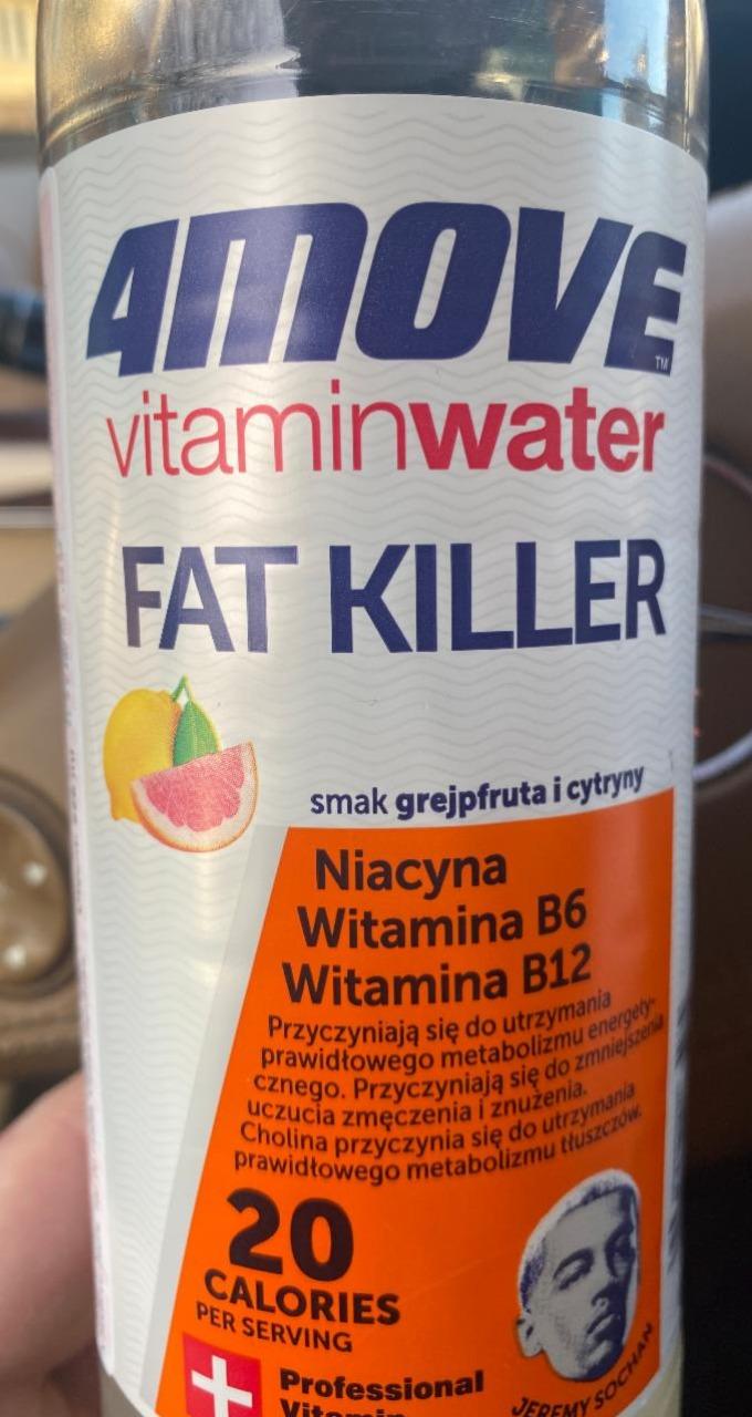 Zdjęcia - Vitamin Water Fat Killer smak grejpfruta i cytryny 4Move
