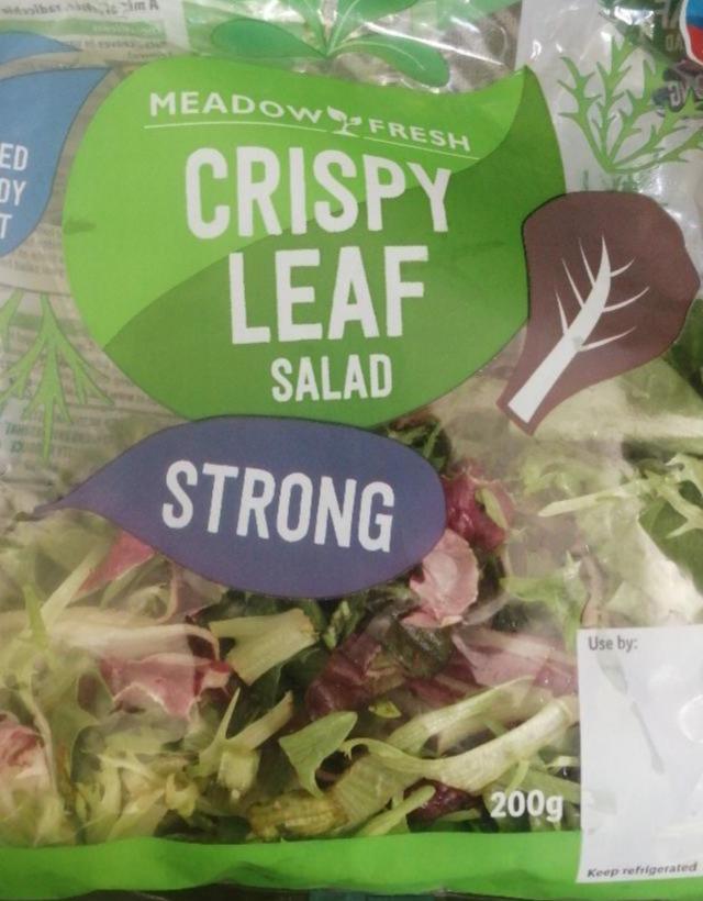 Zdjęcia - Crispy leaf salad