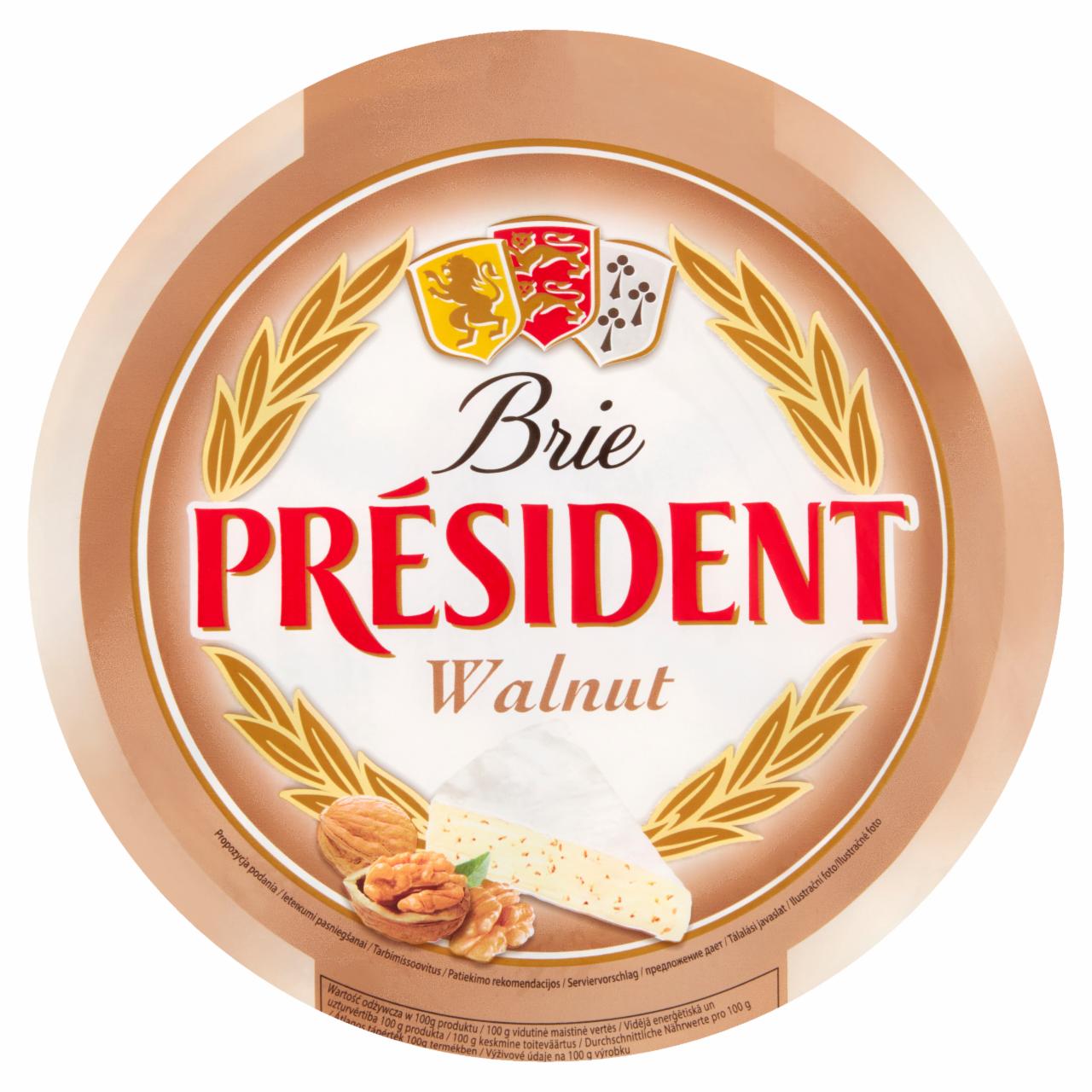 Zdjęcia - Ser Brie z orzechami Président