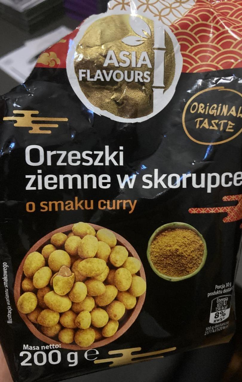 Zdjęcia - Orzeszki ziemne w skorupce o smaku curry Asia Flavours