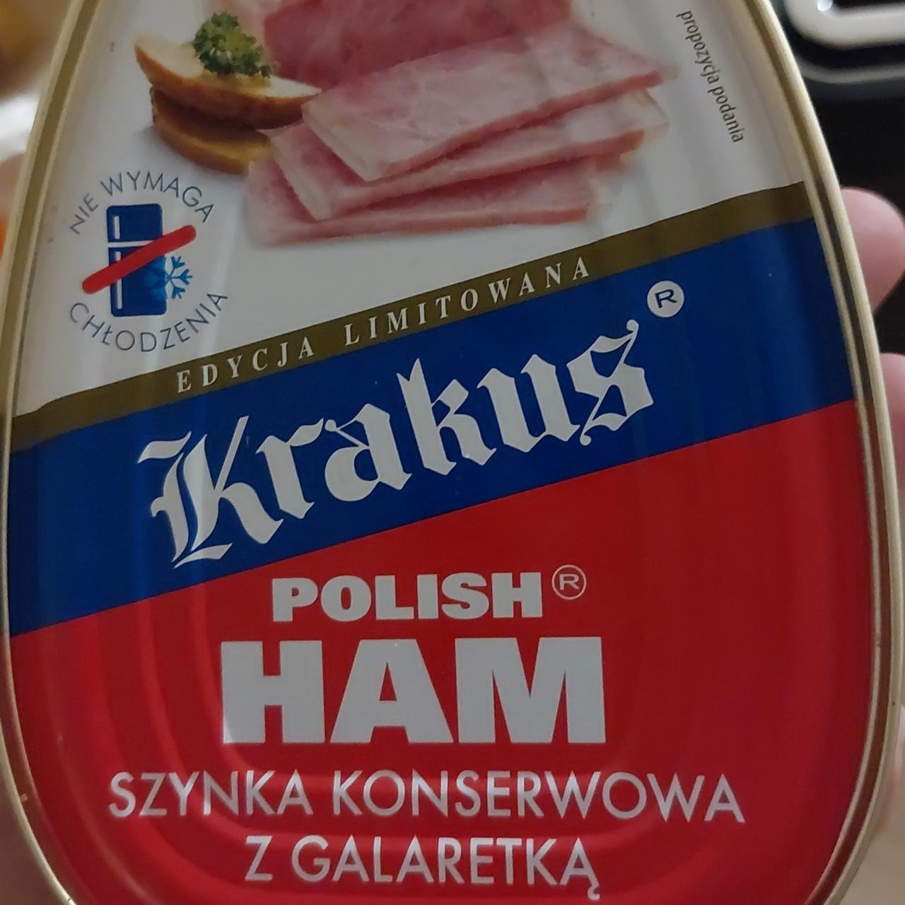 Zdjęcia - Polish Ham Szynka konserwowa z galaretką Krakus