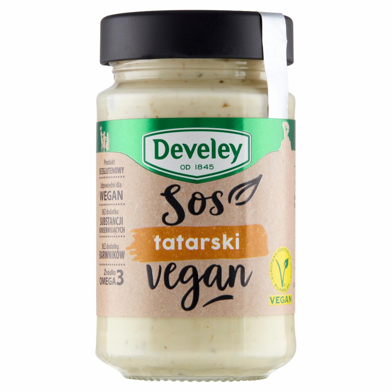 Zdjęcia - Develey Sos vegan tatarski 210 g