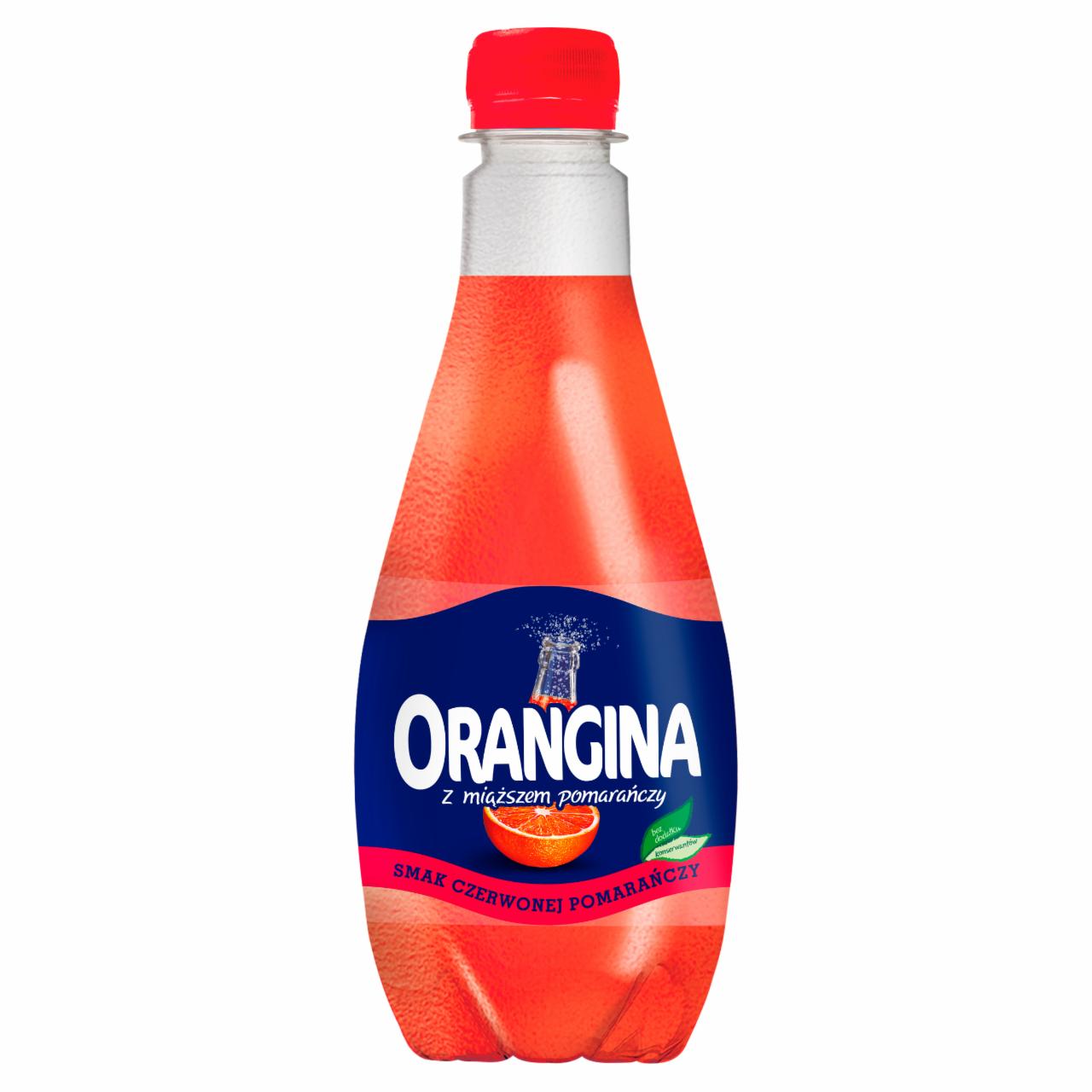 Zdjęcia - Orangina Napój gazowany smak czerwonej pomarańczy 0,5 l