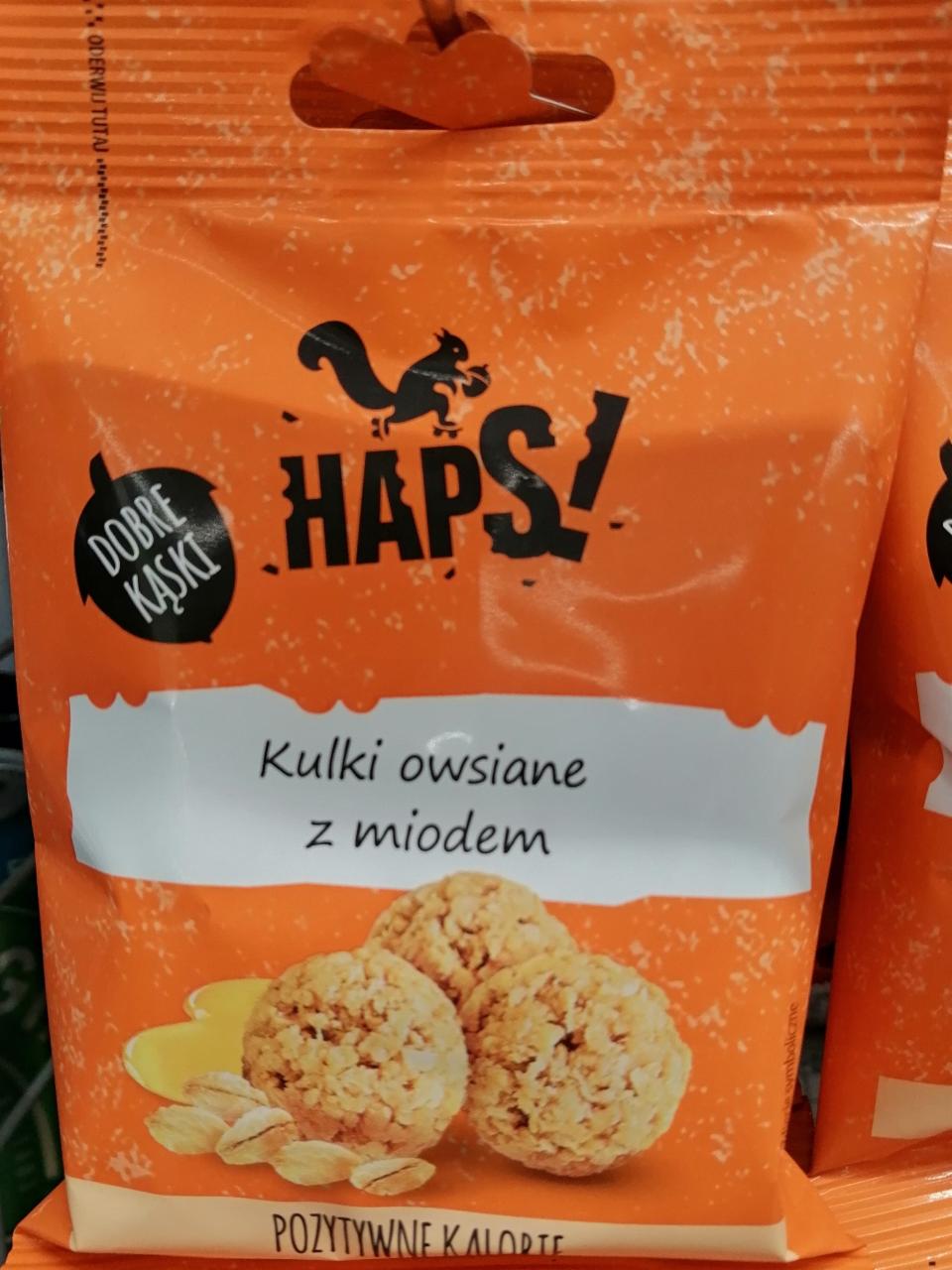 Zdjęcia - Kulki owsiane z miodem Haps!