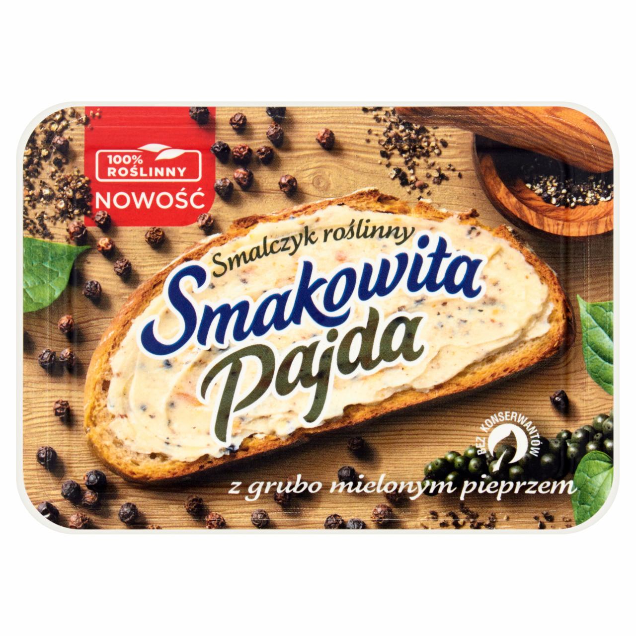 Zdjęcia - Smakowita Pajda Smalczyk roślinny z grubo mielonym pieprzem 120 g