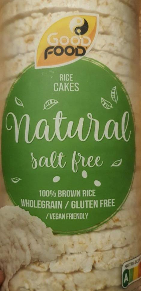 Zdjęcia - Good Food natural rice cakes salt free