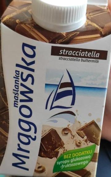 Zdjęcia - Mlekpol Maślanka Mrągowska stracciatella 500 ml